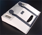 laptop stand white